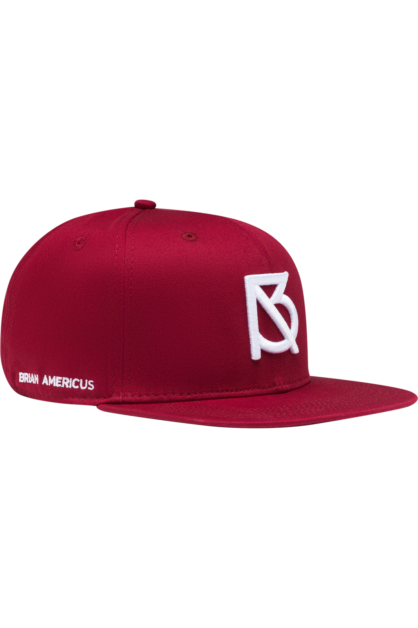 Logo Strapback: Burgundy