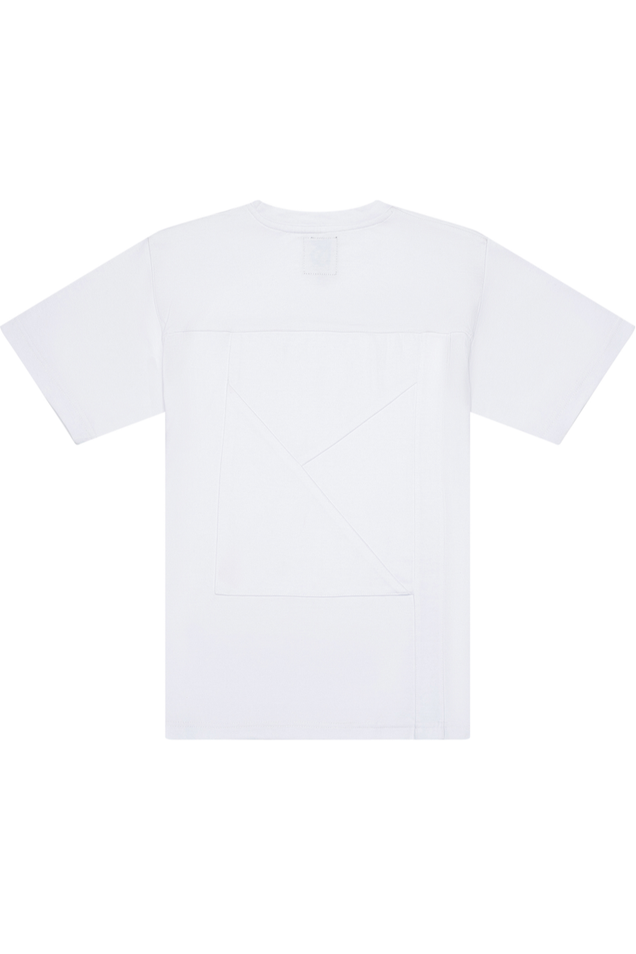 Perfect white t-shirt back view