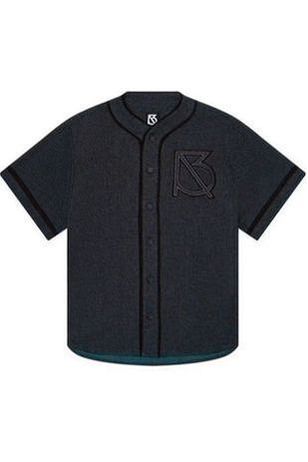 The Edward Baseball Jersey with BA logo patch