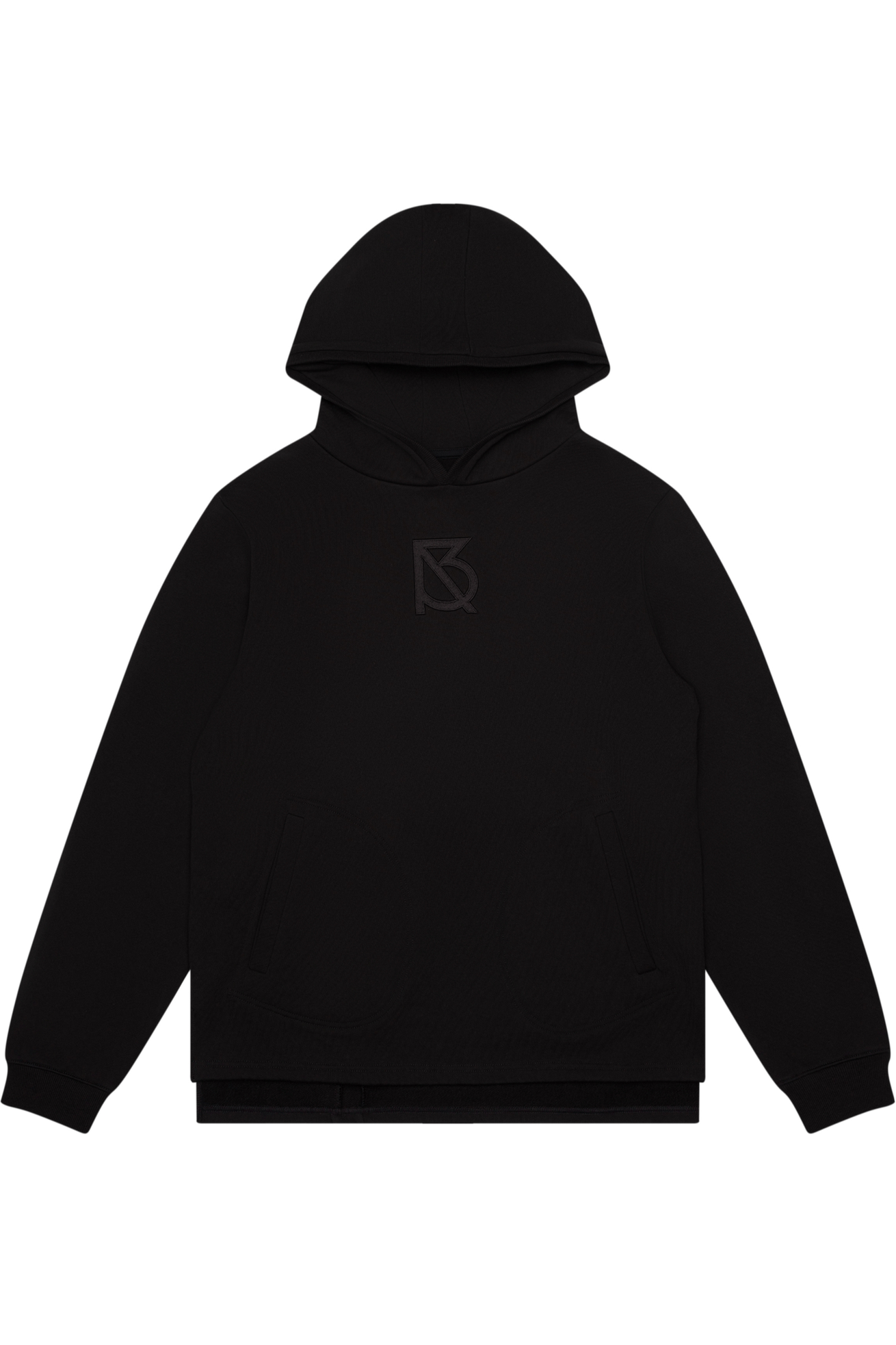 Howard Hoodie in black by Brian Americus, an urban essential for comfort and versatile streetwear style.