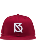 Logo Strapback: Burgundy