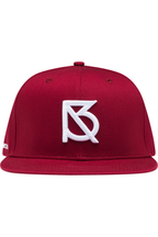 Logo Strapback: Burgundy