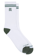 Logo Socks_2 Bar: White/Olive