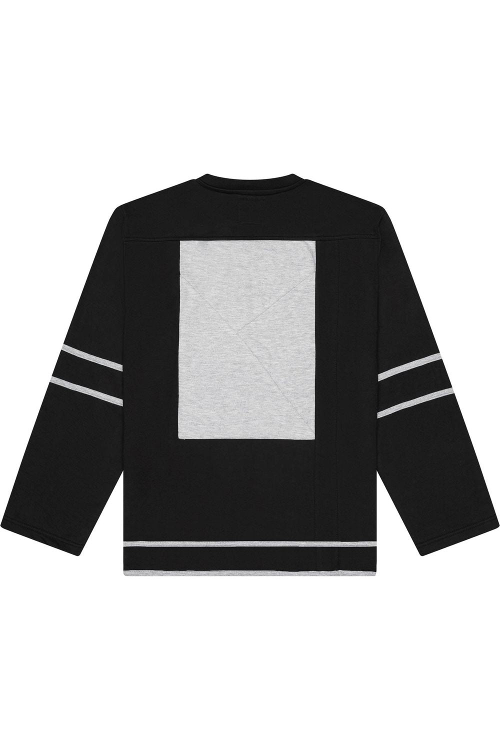 Douglas Embossed Sweatshirt: Black