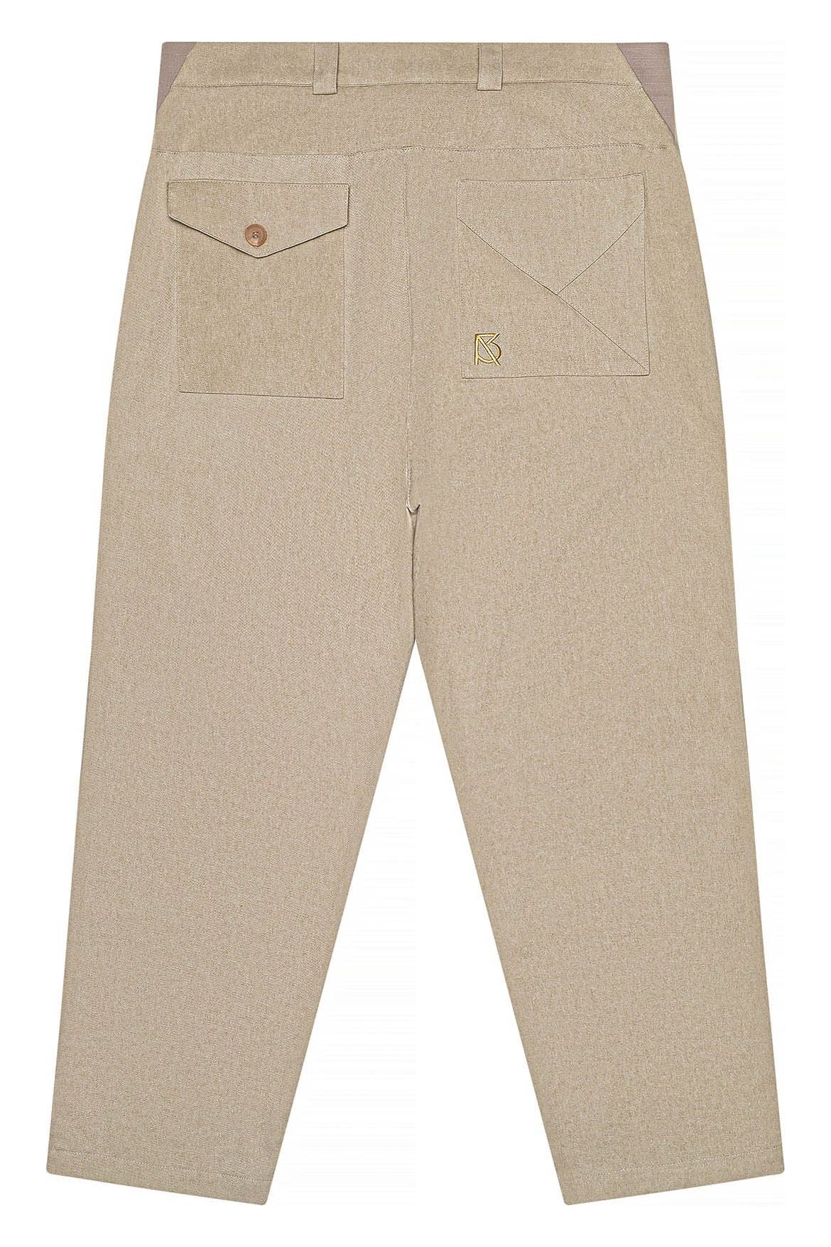 Charles Cropped: Beige