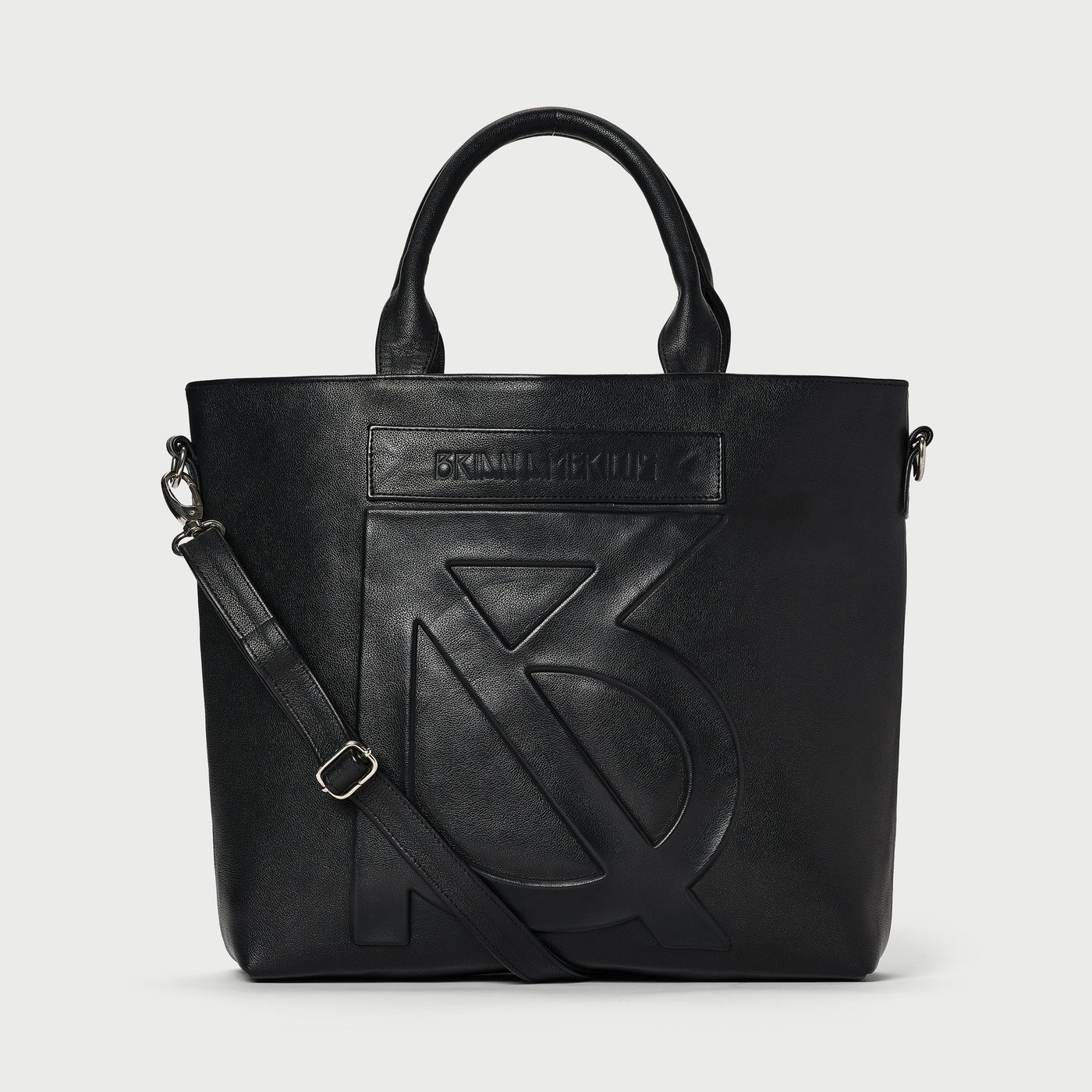 Black Leather Tote