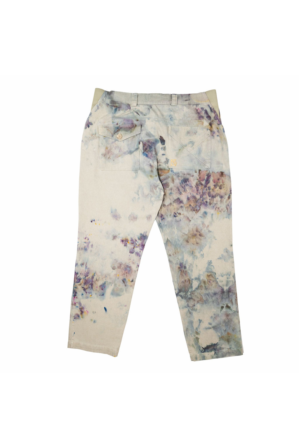 Charles Regular-Fit Cropped Trousers: Beige TD