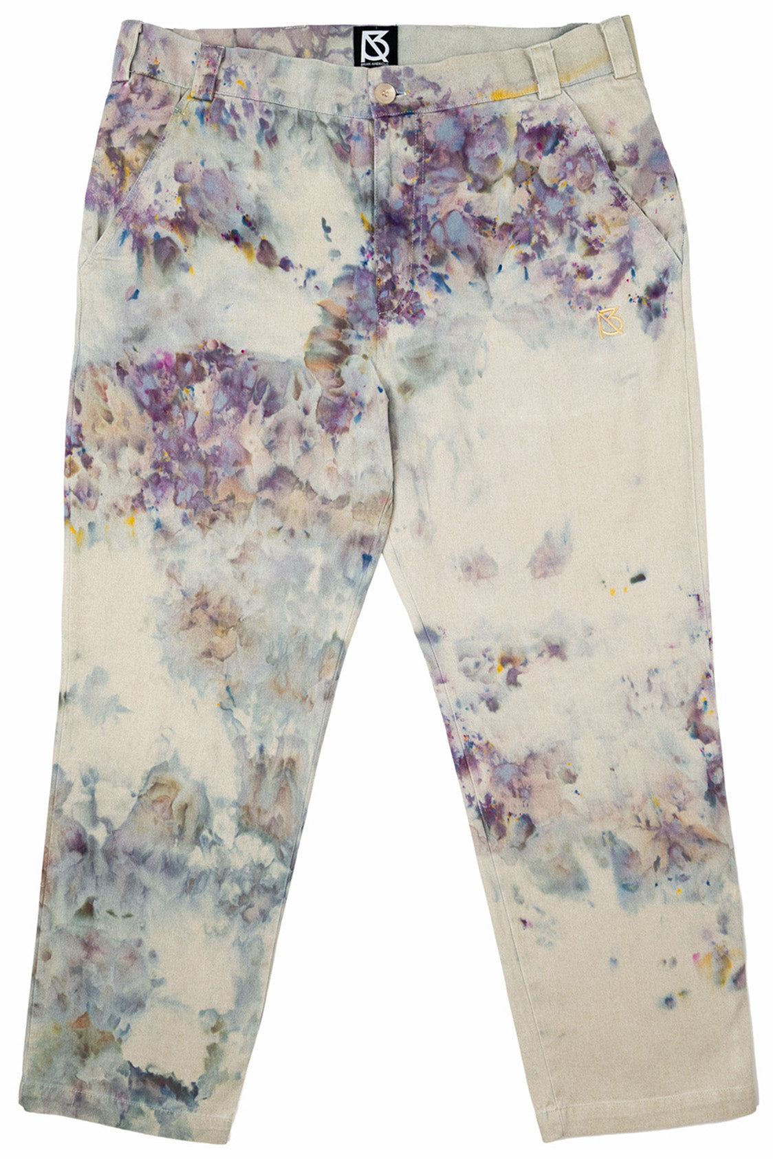 Charles Regular-Fit Cropped Trousers: Beige TD