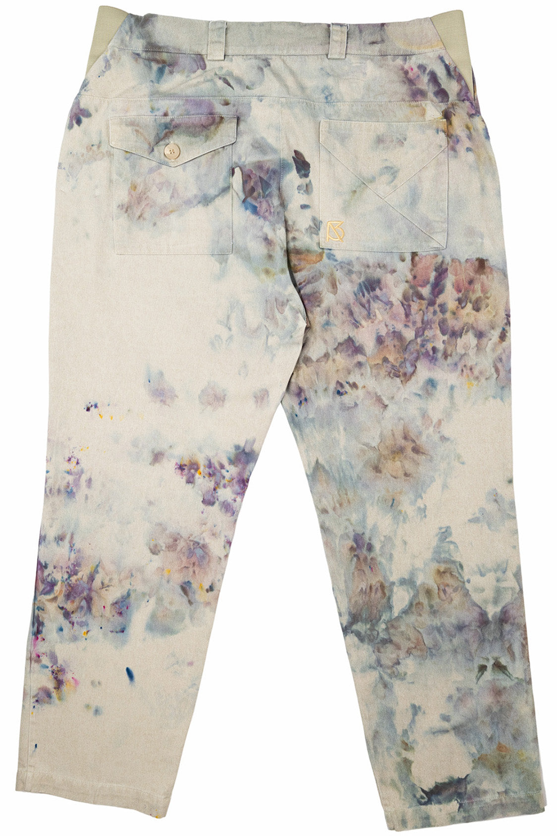 Charles Regular-Fit Cropped Trousers: Beige TD