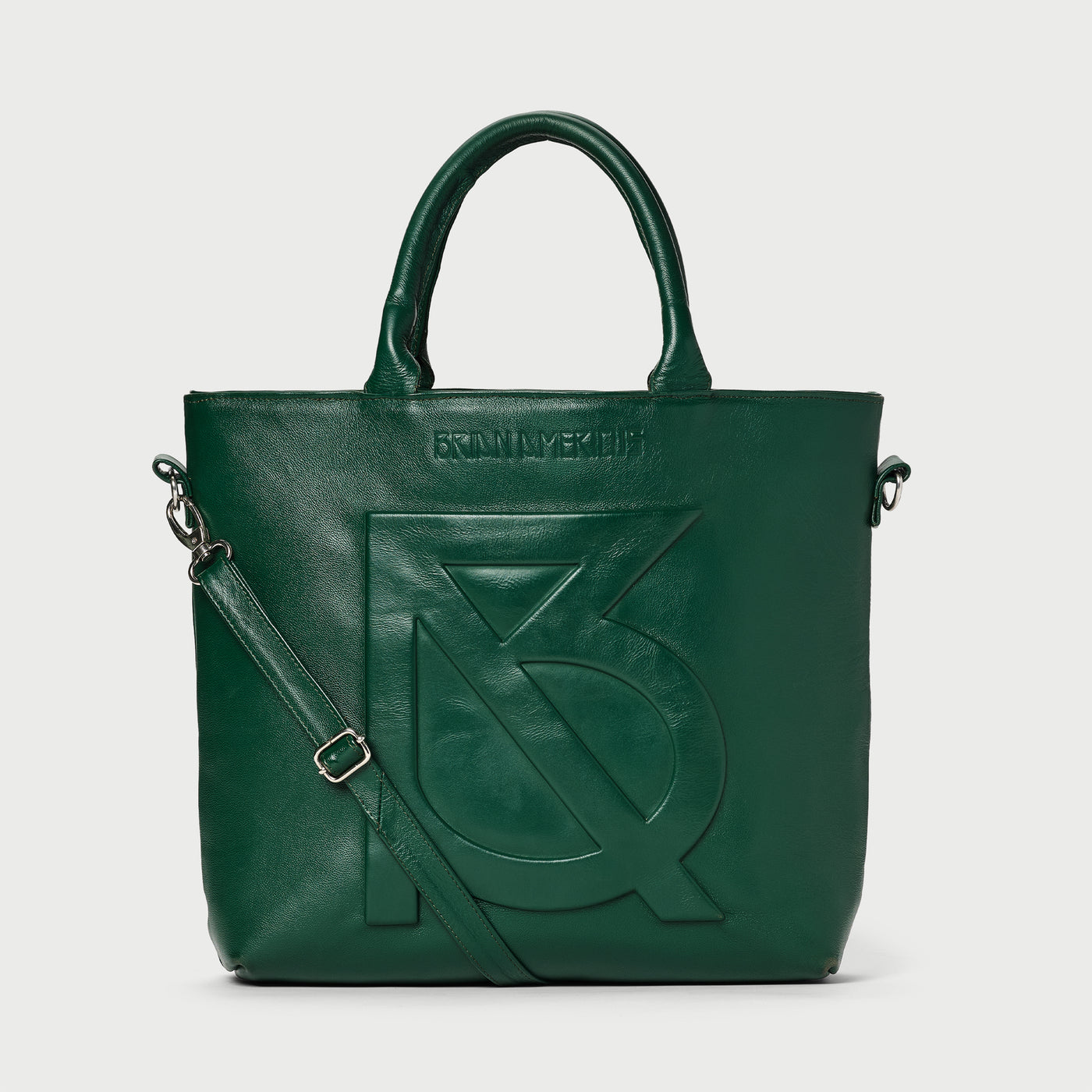 Green Leather Tote