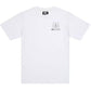 B A Butterfly oversized cropped graphic t-shirt with BA butterfly logo design front