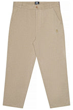Charles Regular-Fit Cropped Trousers: Beige