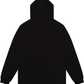 Howard Hoodie in black by Brian Americus, back view.