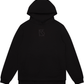 Howard Hoodie in black by Brian Americus, an urban essential for comfort and versatile streetwear style.