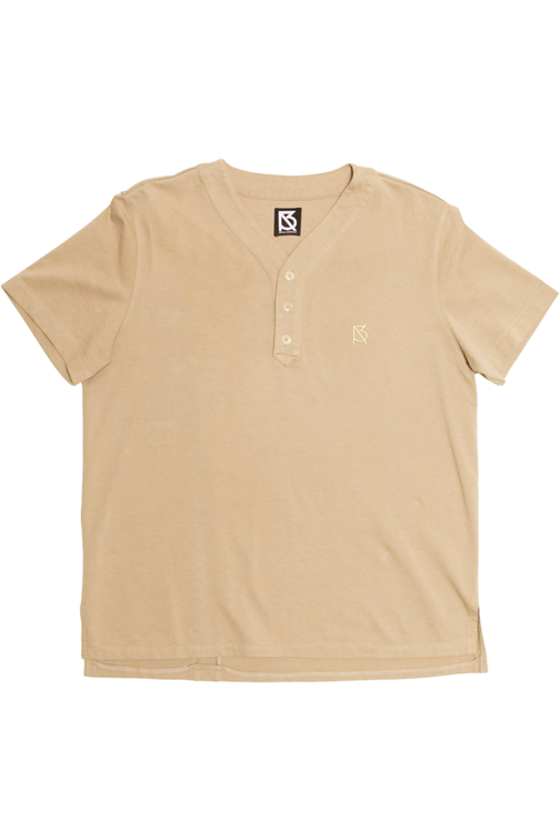 men's v neck henley shirt