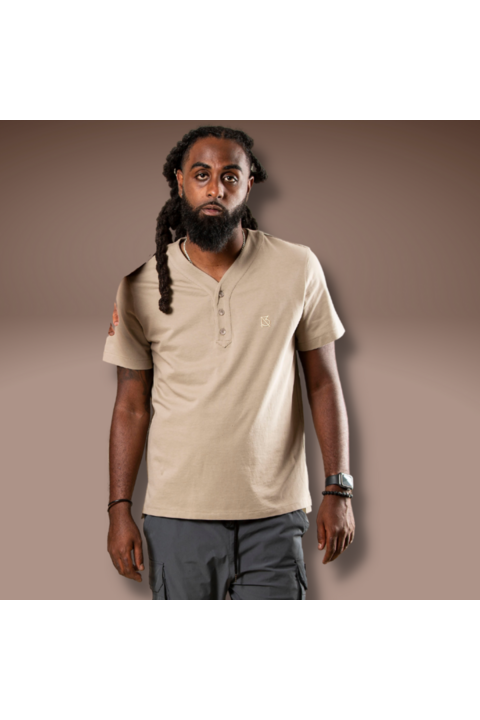 men's v neck polo shirt
